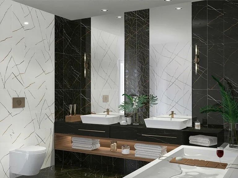 Black&Gold в интерьере