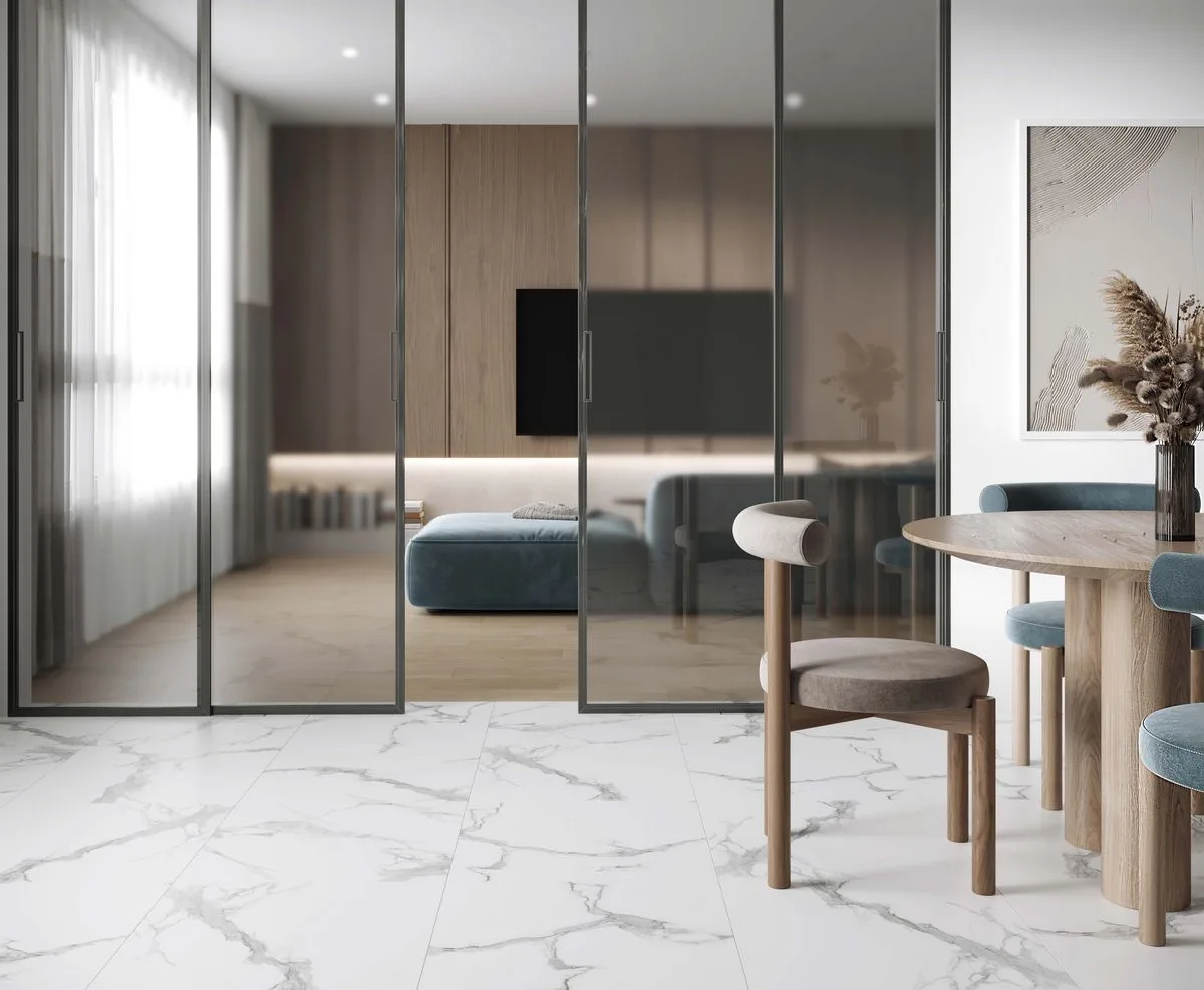Statuario Crown в интерьере