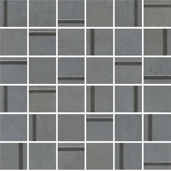 Гварди 1 мозаичный синий матовый обрезной 30x30
