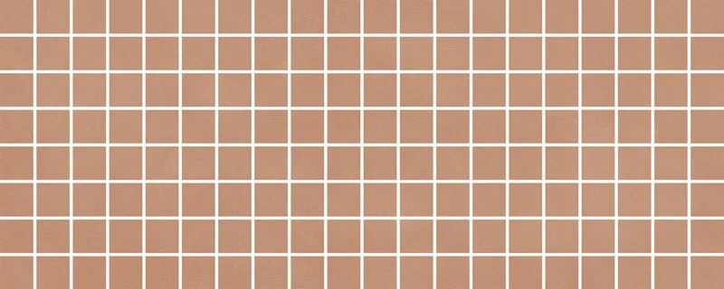 Каннареджо мозаичный оранжевый матовый 20x50
