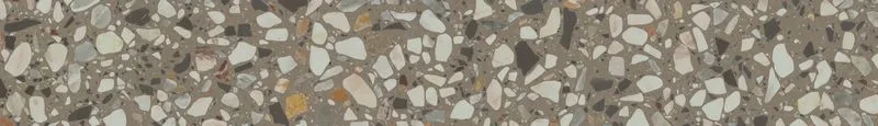 Плинтус Бричиола серый матовый обрезной 60x9,5