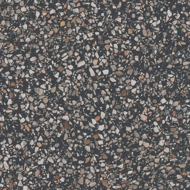 Бричиола чёрный матовый обрезной 60x60 керамогранит