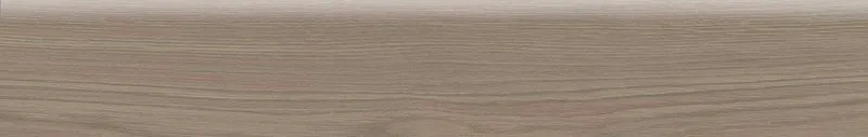 Плинтус Альберони коричневый светлый матовый обрезной 60x9,5