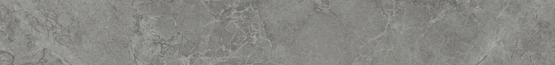Плинтус Риальто серый тёмный матовый обрезной 80x9,5