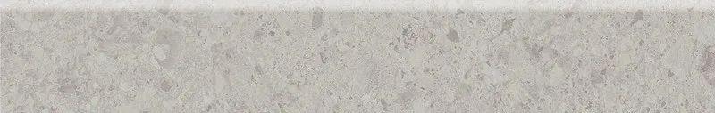Плинтус Чеппо ди Гре серый светлый матовый обрезной 60x9,5