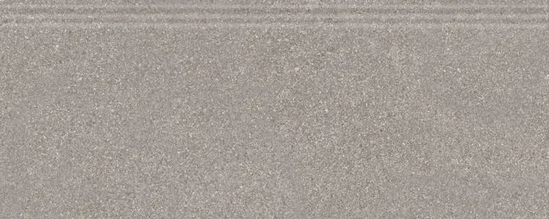 Плинтус Рабат серый матовый обрезной 30x12