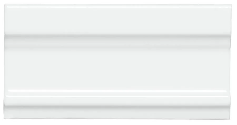 Керамическая плитка Cornisa Clasica Blanco Z 7.5 X 15