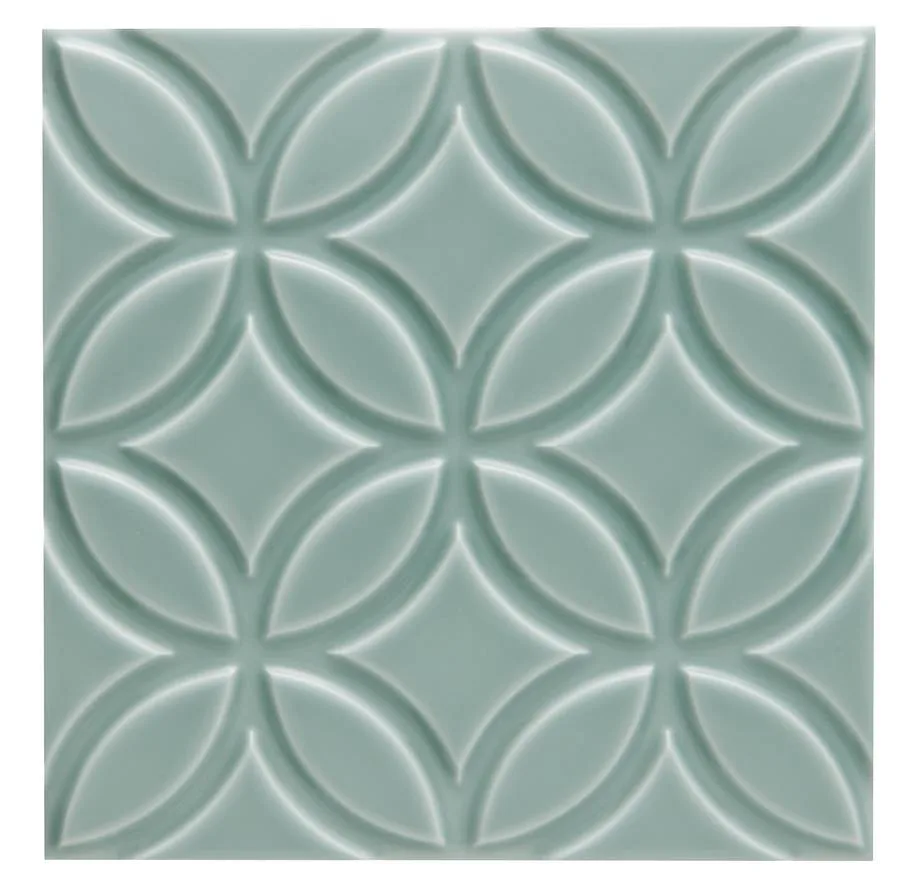 Керамическая плитка Liso Botanical Sea Green 15 X 15