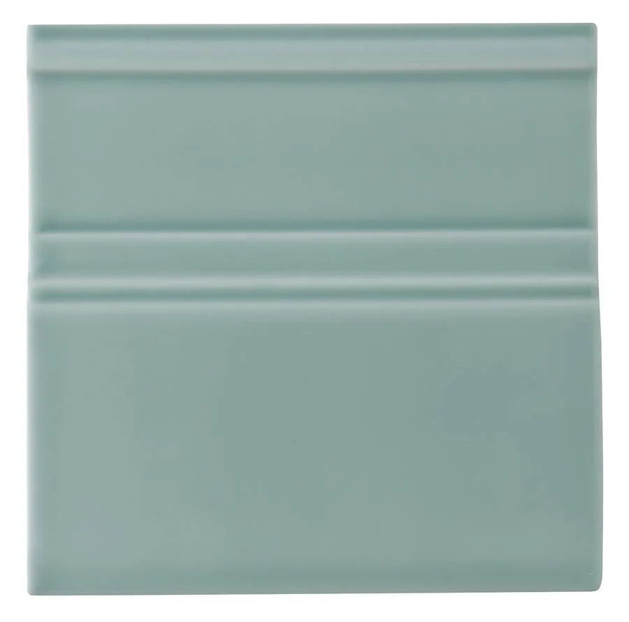Керамическая плитка Rodapie Clasico Sea Green 15 X 15