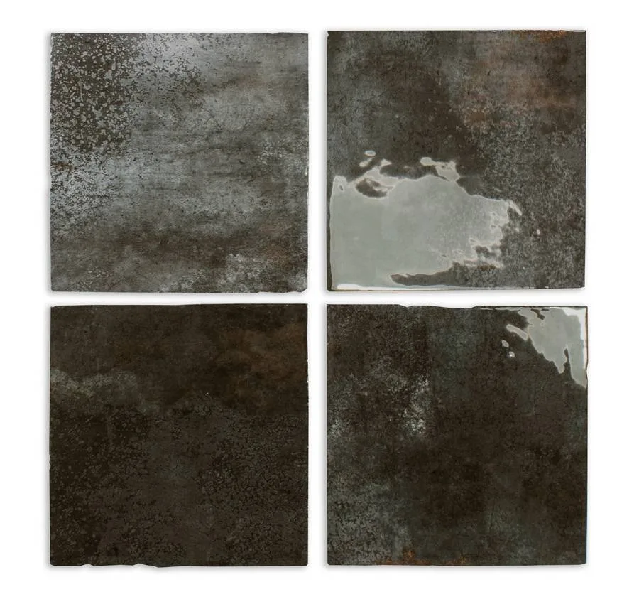 Керамическая плитка Enamel Square Charcoal 12,5X12,5