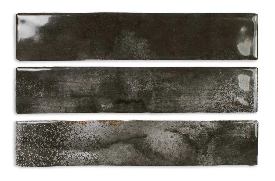 Керамическая плитка Enamel Charcoal 5X25