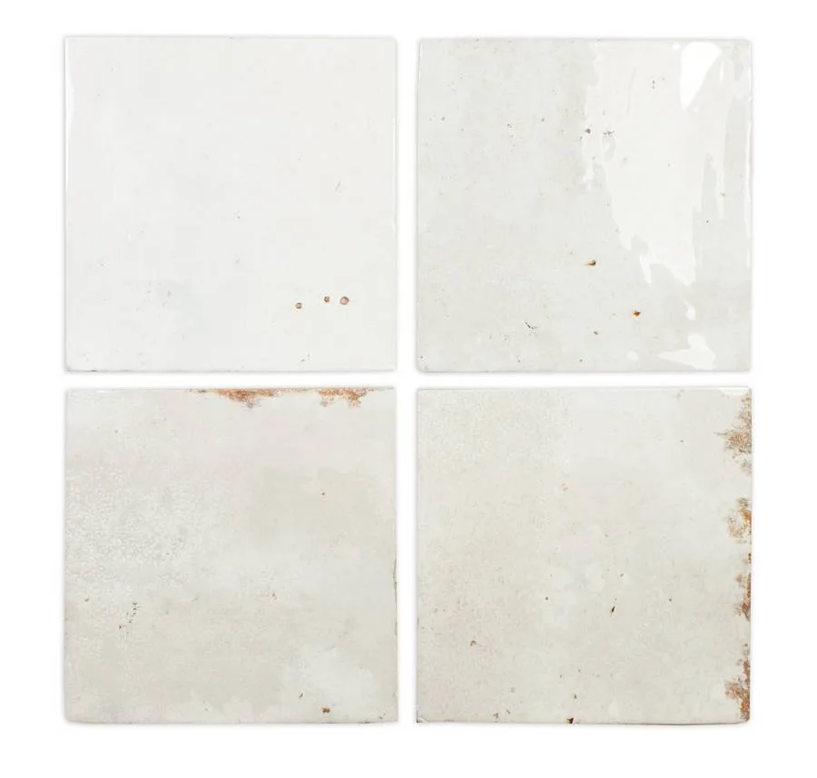 Керамическая плитка Enamel Square White 12,5X12,5