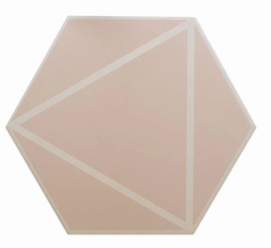 Керамогранит Fancy Lines Pink 20X23