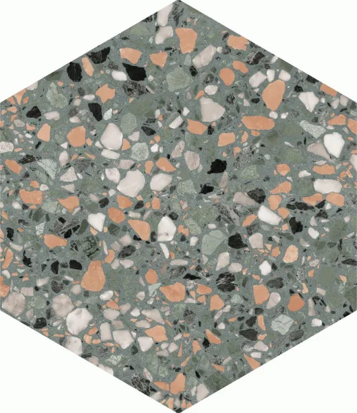 Керамогранит Terrazzo Teal 32X36,8