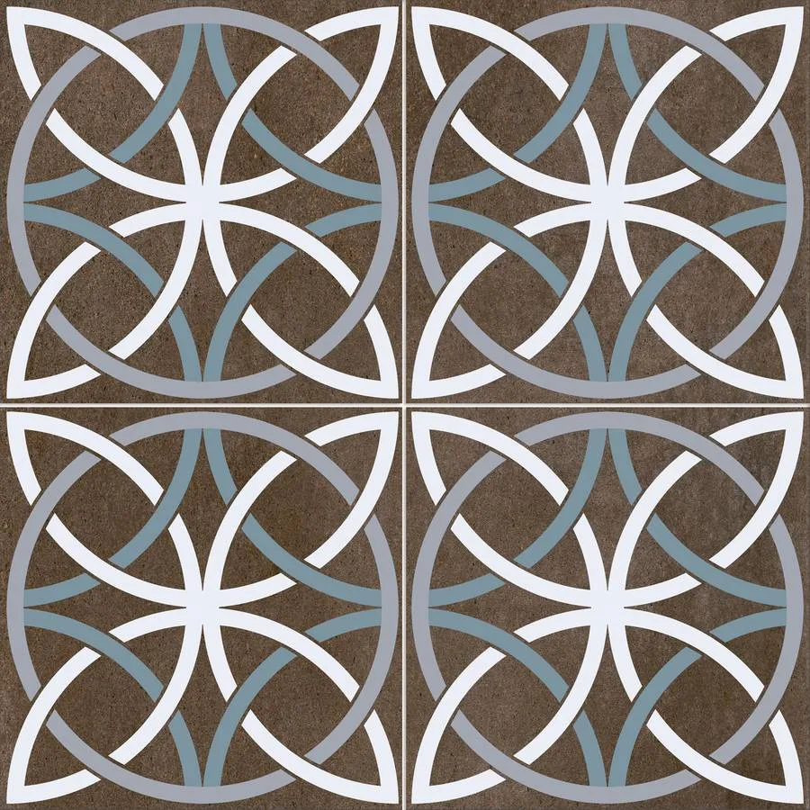 Керамическая плитка Chic Bosham Black 45X45