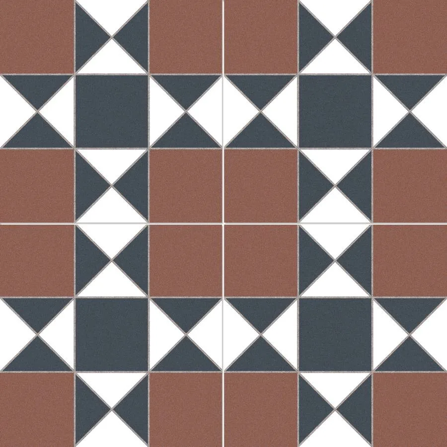 Керамическая плитка Chic Cardiff Burdeos 45X45