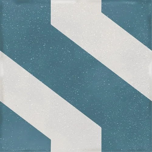 Керамогранит Boreal Link Decor Blue 18.5X18.5 См