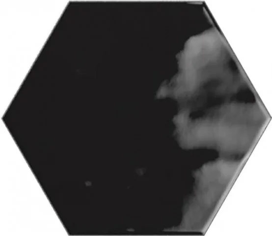 Керамическая Керамическая плитка Geometry Hex Black Glossy 15X17,3