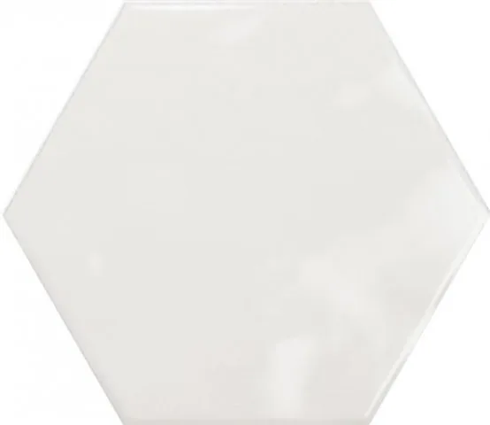 Керамическая Керамическая плитка Geometry Hex White Glossy 15X17,3