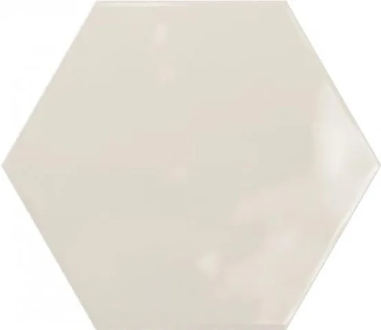 Керамическая Керамическая плитка Geometry Hex Creme Glossy 15X17,3