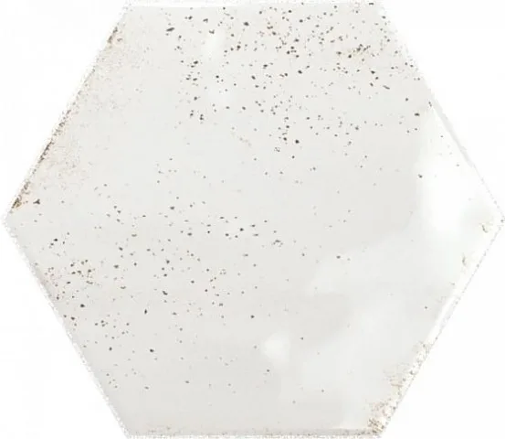 Керамическая Керамическая плитка Hope Hex White Glossy 15X17,3