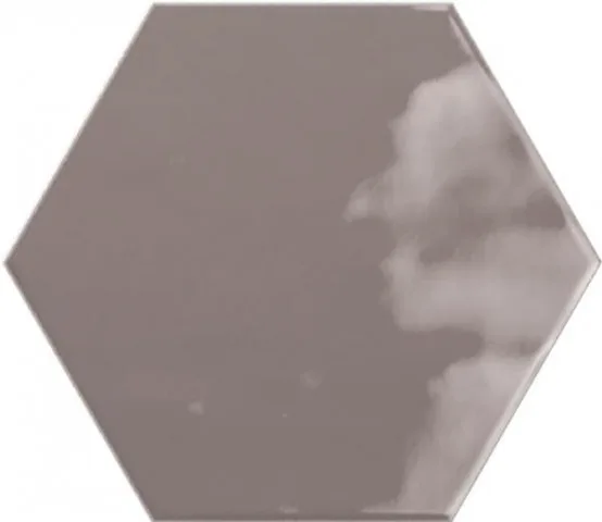 Керамическая Керамическая плитка Geometry Hex Charcoal Glossy 15X17,3