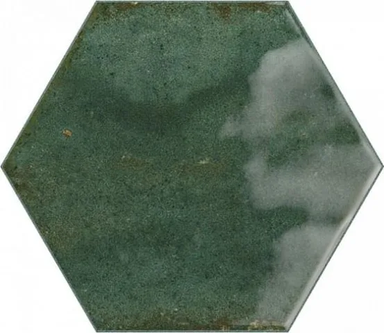 Керамическая Керамическая плитка Hope Hex Olive Glossy 15X17,3