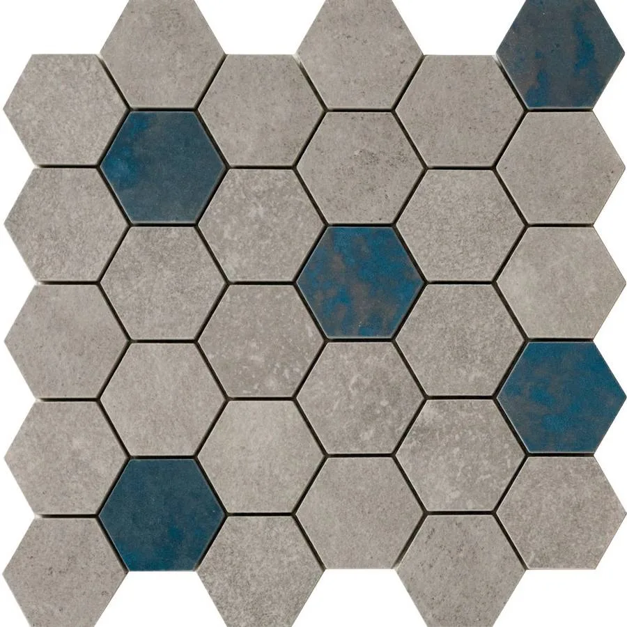 Керамогранит D.Grunge Grey Hexa/As 28.3x29.4
