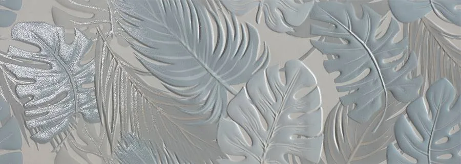 Керамическая плитка Palette Leaves Cold 32x90