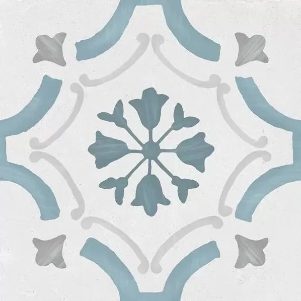 Керамогранит Sirocco Blue Ornate 22.3x22.3