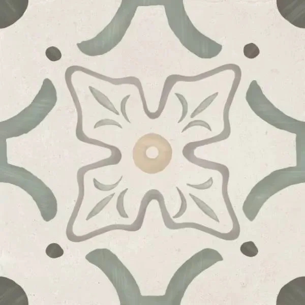 Керамогранит Sirocco Green Flower 22.3x22.3