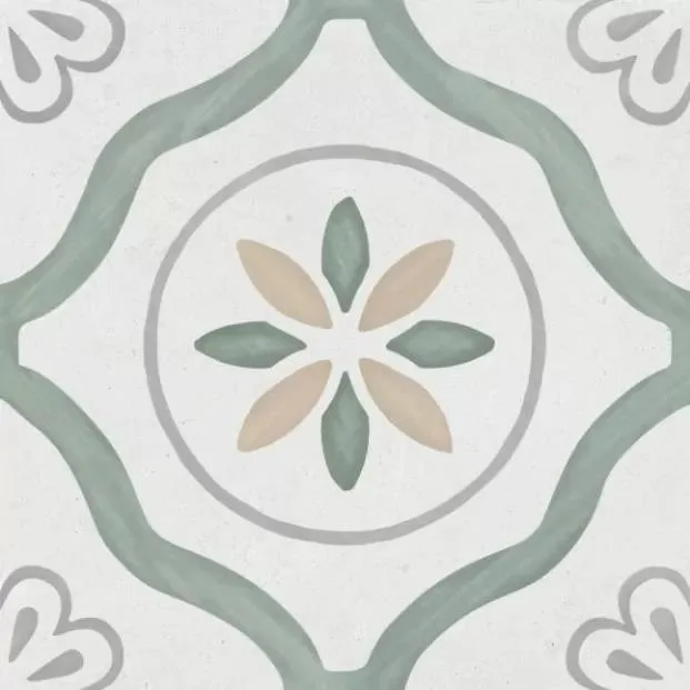 Керамогранит Sirocco Green Petals 22.3x22.3