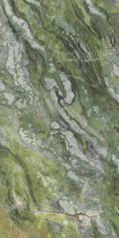 Керамогранит Ultra Marmi BRILLIANT GREEN Luc Shiny (300x150) 6mm