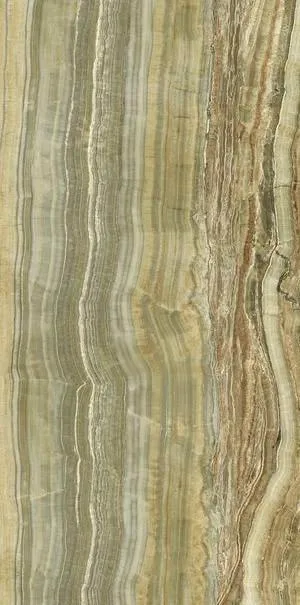 Керамогранит Ultra Onici GREEN ONYX VEIN Cut Lev Silk (150х75) 6mm