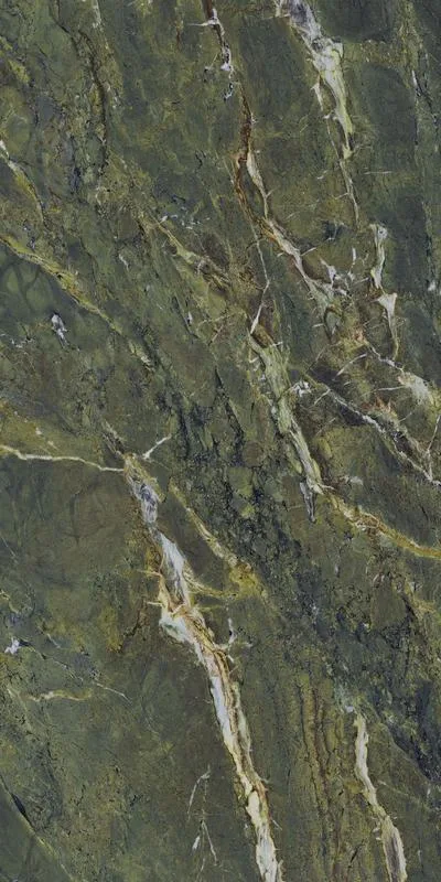 Керамогранит Ultra Marmi VERDE KARZAI Luc Shiny (300x150) 6mm
