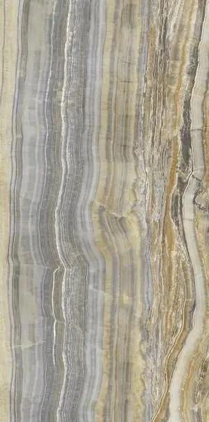 Керамогранит Ultra Onici GREY ONYX VEIN Cut Lev. Silk (300х150) 6mm