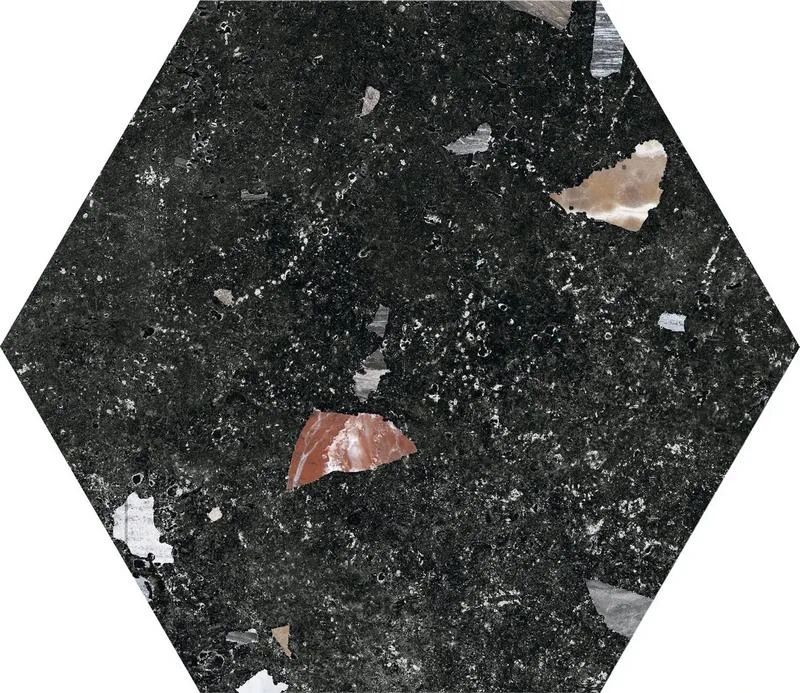 Керамогранит Sonar Dark Hex 25 (22x25)