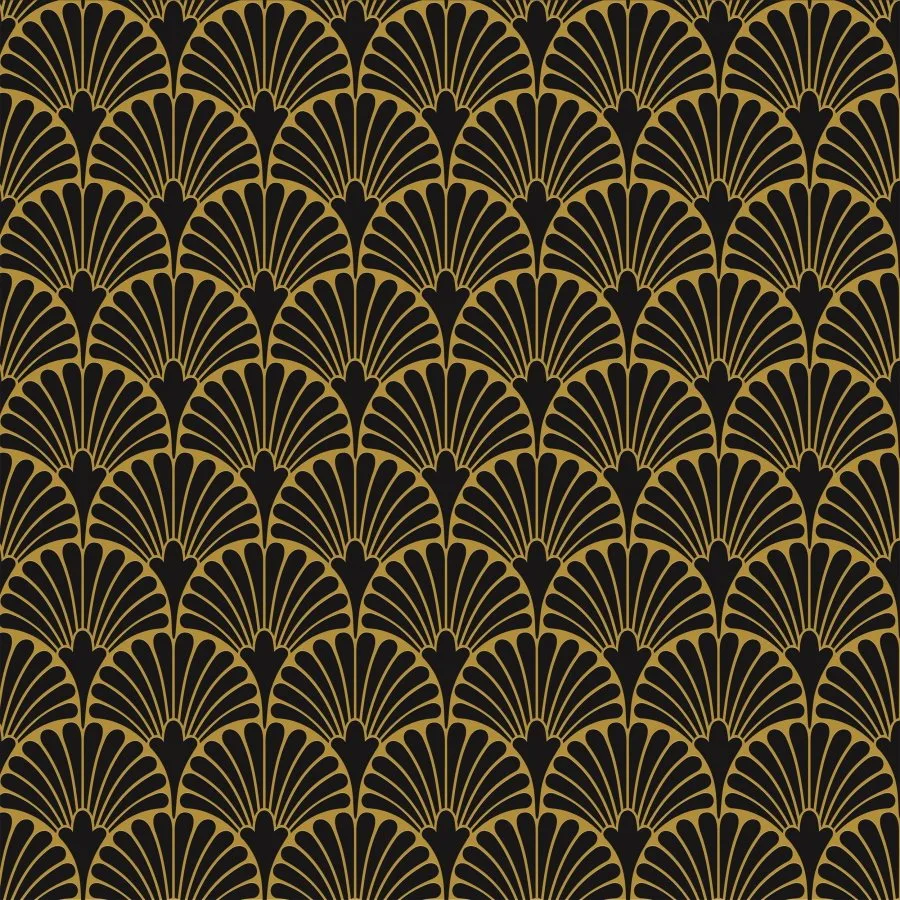 Керамогранит Art-Deco Black Manhattan Natural 29.75x29.75 — Aparici