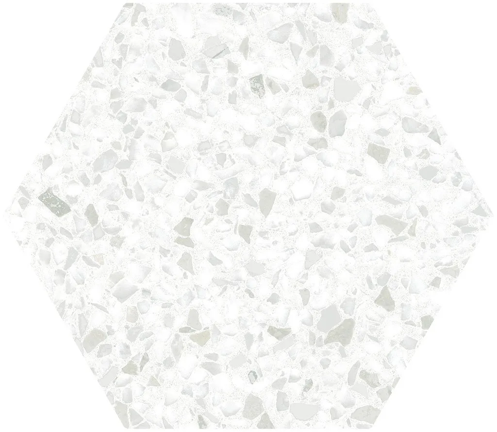 Керамогранит Inspire Hexa White 20x24