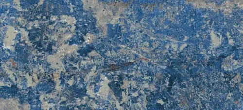 Керамогранит Bijoux Sodalite Bleu Glossy 6mm 120x280 Ret
