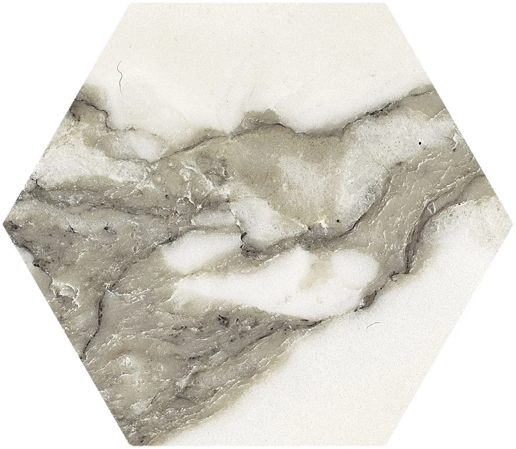 Керамогранит Calacatta Majestic Hex 20x24