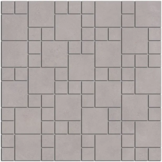 Керамогранит Александрия серый мозаичный 30x30