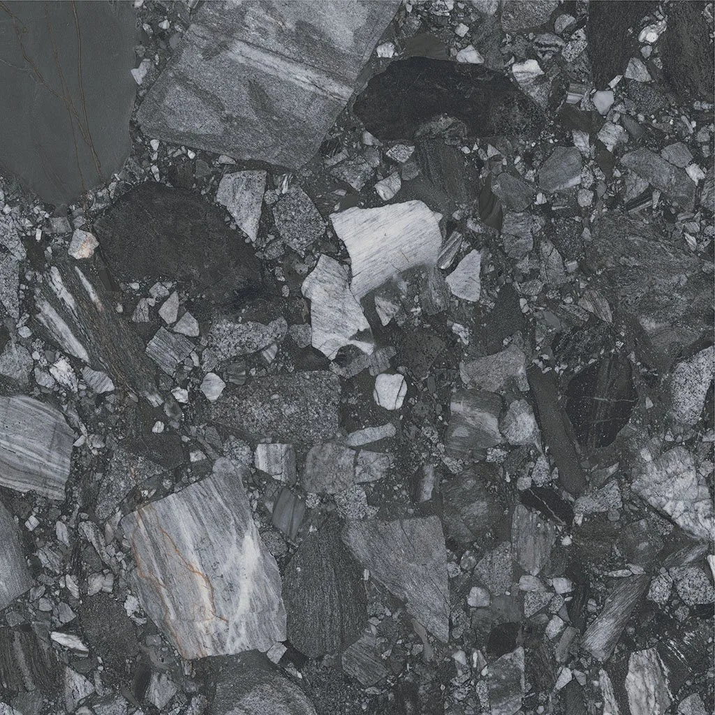 Керамогранит Stone River Black 89.8x89.8
