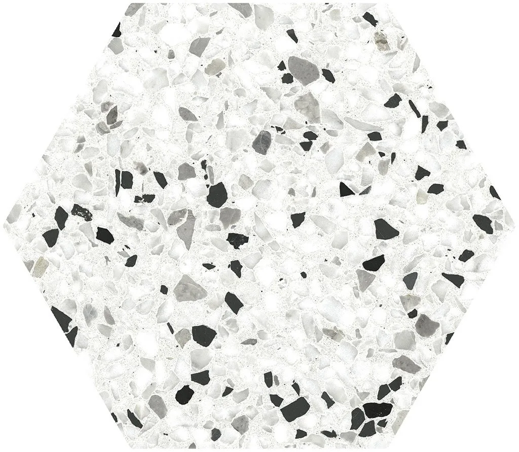 Керамогранит Tempo Hexa Black 20x24