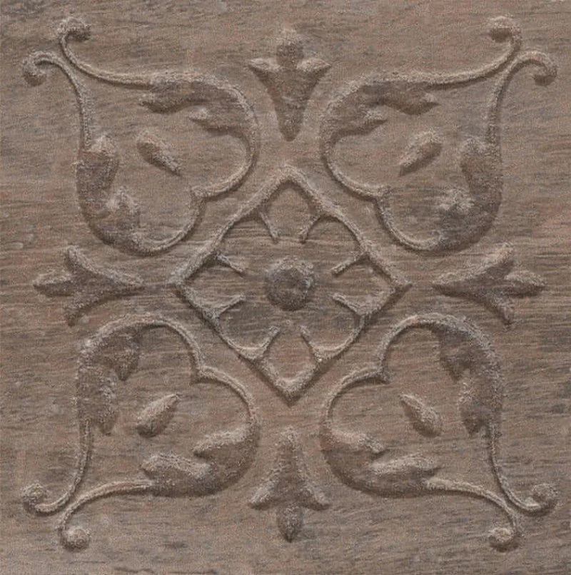 Керамогранит Браш Вуд коричневый тёмный 9.9x9.9 — Kerama Marazzi