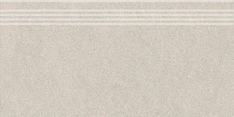 Ступень Джиминьяно серый светлый матовый обрезной 30x60