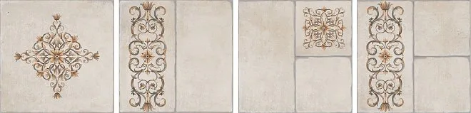 Керамогранит Каменный остров светлый дикорированный 30x30 SG926200N
