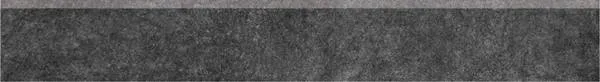 Керамогранит Плинтус Королевская дорога черный обрезной 60x9.5