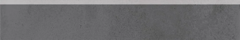 Керамогранит Плинтус Мирабо серый темный обрезной 60x9.5
