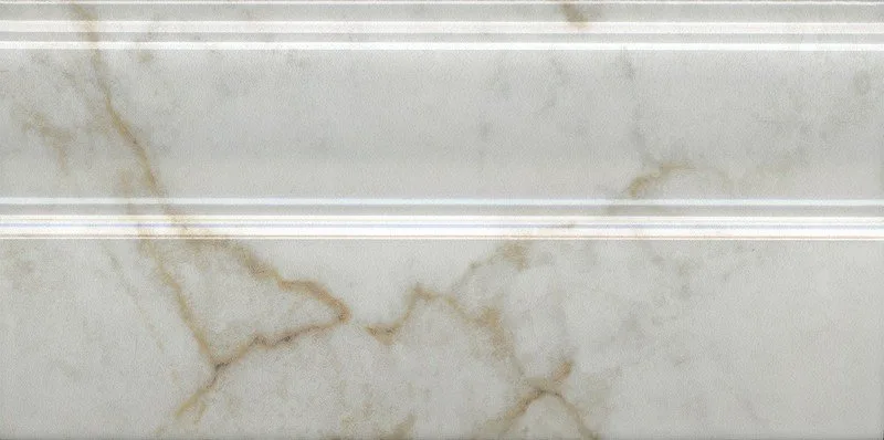 Плинтус Серенада белый глянцевый обрезной 30x15 — Kerama Marazzi